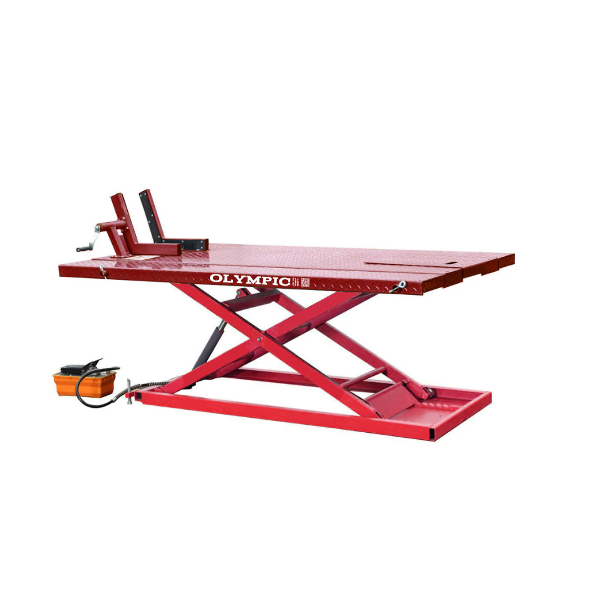 Model: Olympic HDML-15 / Motorcycle & ATV Lift Table / 1,500 Lb. Capacity / 10-Year Warranty / SHIPS FREE!